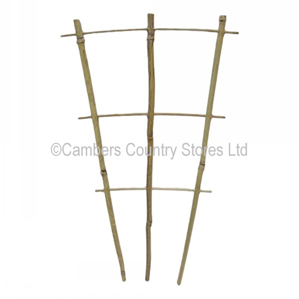 Bamboo Fan Trellis Plant Support 10 Pack Cambers Country Store